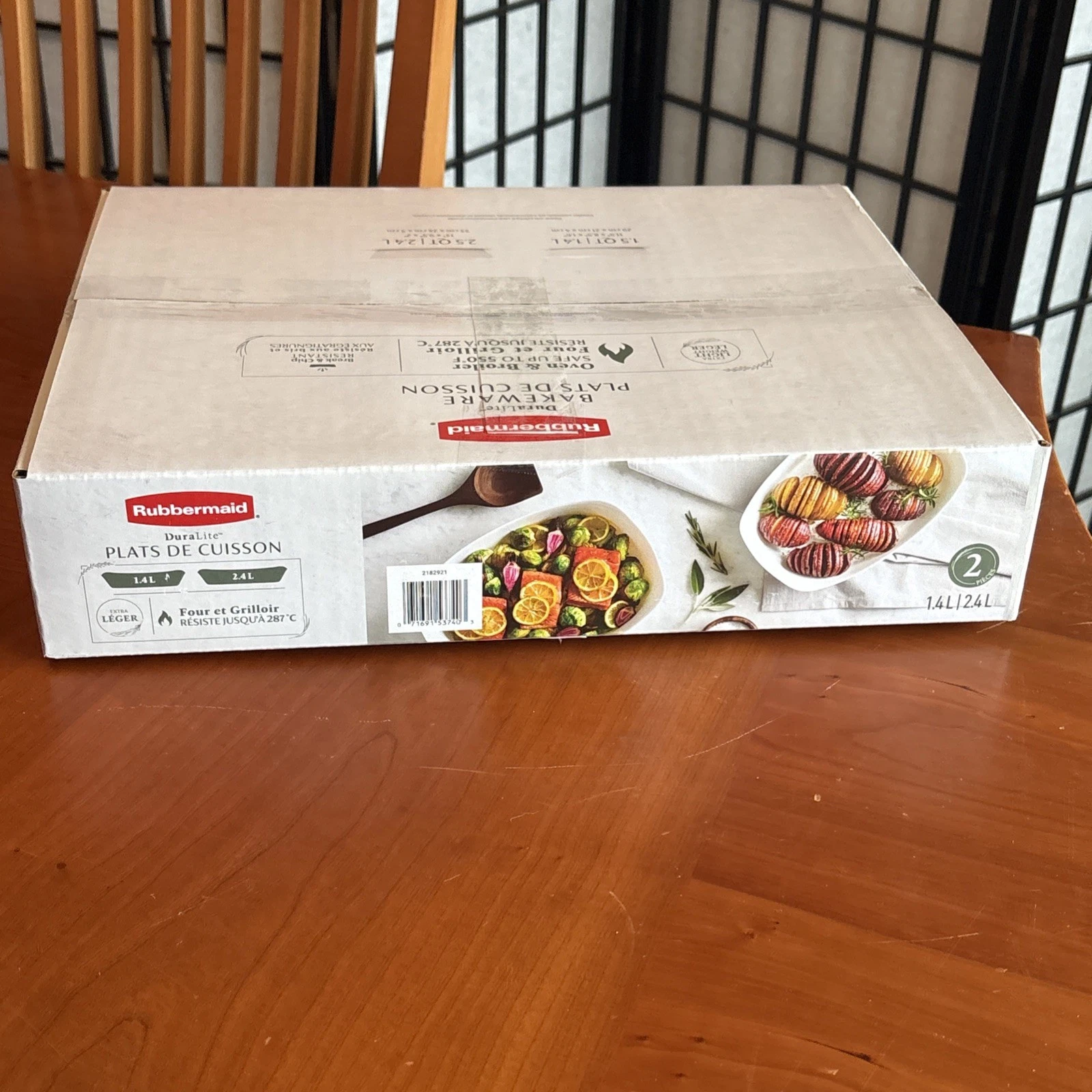 NEW Rubbermaid DuraLite Glass Bakeware 1.5 And 2.5 Quart Baking Dishes - NO LIDS