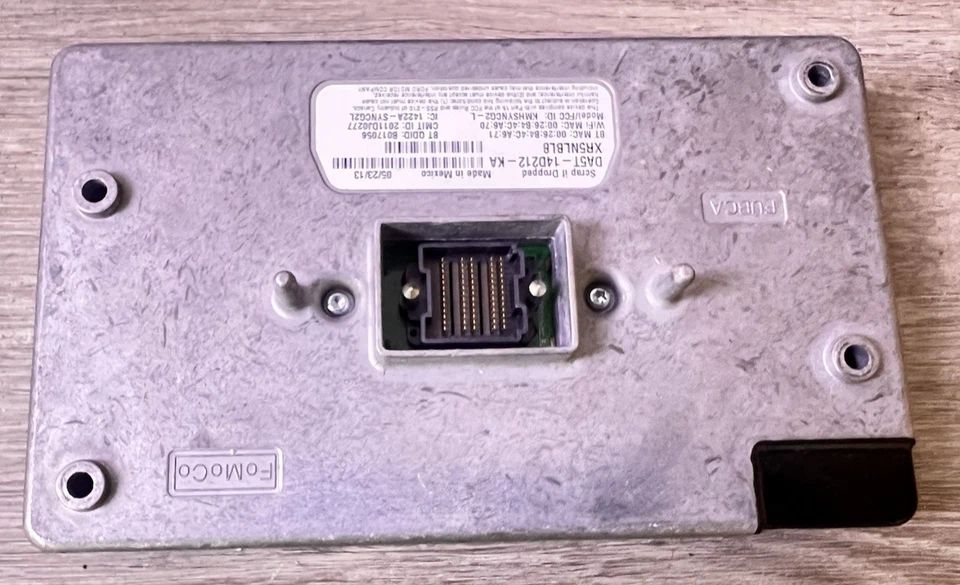 2013-2016 LINCOLN MKT SYNC MODULE APIM GPS WITH NAVIGATION RADIO TOUCH - Image 3 of 4