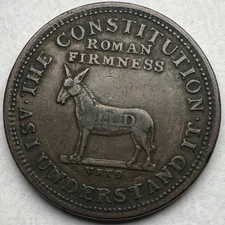 Hard Times Token Roman Firmness / Take the Responsibility Circulated #71138