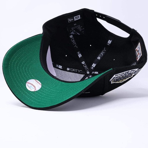 Black Houston Astros Astrodome New Era 9Forty Adjustable One Size A-Frame - Picture 5 of 6