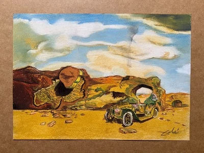 Salvador Dali Zeichnung auf Papier (Handmade) signiert und gestempelt... - Bild 1 von 4