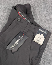 Wrangler ATG Utility Cargo Pant Mens 30/32 Black Stretch Work Outdoor NWT