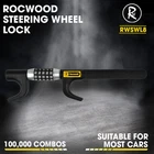 Steering Wheel Lock Password Keyless Anti Theft Car Van Vehicle Security