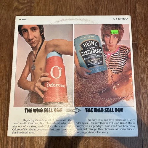 Vintage- The Who- Sell Out- DL 74950- Orig Stereo LP