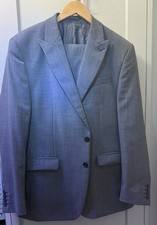 Jeff Banks suit in grey Size 42 Slim Fit