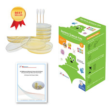 EZ BioResearch Bacteria Science Kit IV  Gift Pack : Prepoured Medium