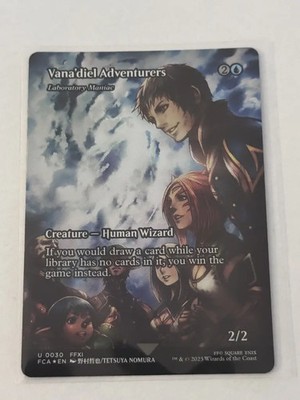 laboratory maniac mtg final fantasy Vana'diel Adventurers If you would draw a card while your library has no cards in it Which Final Fantasy XI character