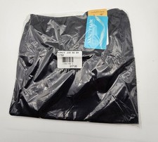 NWT Vanity Fair Women's 360  Half Slip 11760 Black Sz Large 16  