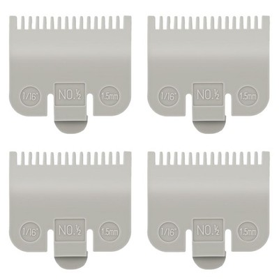4 PCS Clipper Guards Set for Wahl, 1/2 Guard #3137-101, Premium...