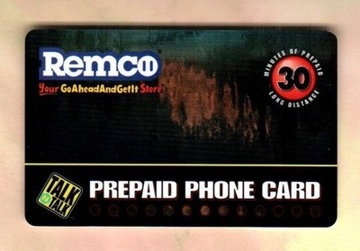 BLT TECHNOLOGIES Remco, Your Go Ahead and Get it Store ( 1998 ) Phone Card