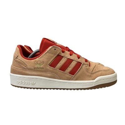 Adidas Forum Low CL Glow Orange Red Off White JS1098 Shoes Men's Size's 11 - 12