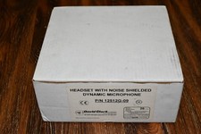 David Clark 12512G-09 H7010 Avaiation Microphone Two-Way Radio Headset NEW RARE