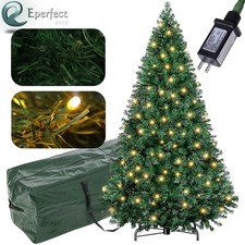 6.5ft Prelit Artificial Christmas Tree 250 LED Lights for Home Party Decoration