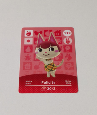 #119 Felicity / Maud / Micha / Minka / Milly - Animal Crossing Amiibo Card Serie