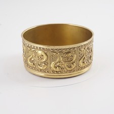 Kleine Messingschale Fischdekor ca. 10,8 cm D