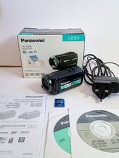 Panasonic HC-V250 Camcorder SDXC Card WI-FI HD 1080 WORKING SEE VIDEO