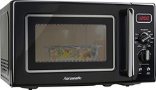 Produktbild - Hanseatic »AG720CE6-PM« Mikrowelle, schwarz - B-Ware gut