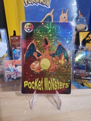 1999 Vintage Pocket Monsters Vending Prism - Grail Charizard, Rare Card #1163