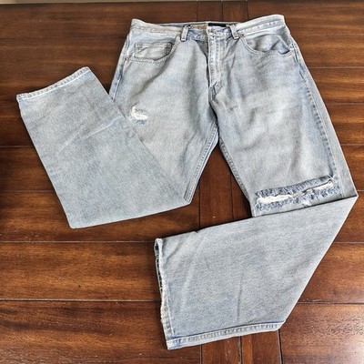 Vintage Levis Silver Tab Jeans Mens 34x30 Blue Straight 90s Y2K
