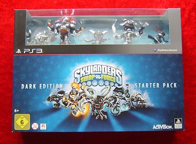 Skylanders Swap Force Dark Edition Starter Pack, Skylander PS3 Spiel, Neu OVP
