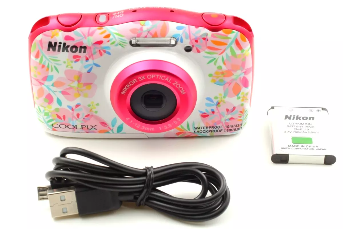 Nikon COOLPIX W150 W150FL Flower Digital Camera RARE Limited [Top