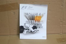 2008  Formula 1 Australian Grand Prix Race Program