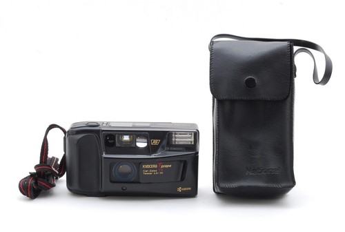 *MINT / Case* Kyocera T Scope Yashica T3 Point & Shoot 35mm Film Camera Japan