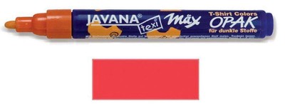 Kreul 92762 - Javana Texi Mäx Opak plastica volte penna, 2 - 4 mm