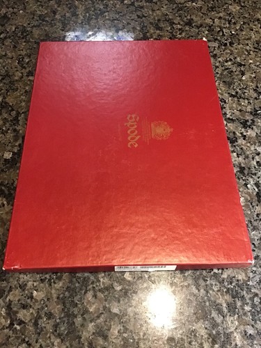 "Manteles individuales de corcho acrílico Spode Christmas Rose DE COLECCIÓN NUEVA CAJA INGLATERRA 16""x12""" - Imagen 4 de 22