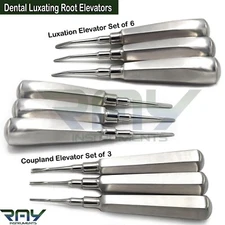 Dental Veterinary Coupland Elevators Luxating Tooth Loosening Root Extraction CE