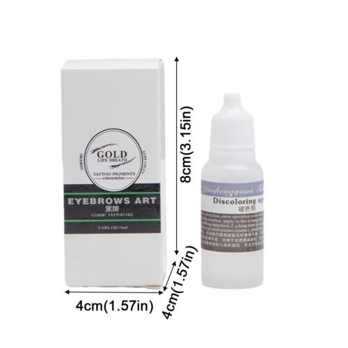 Microblading Removal Cream 15ml Permanent Makeup Permanent Makeup Pig B ha52 - Picture 10 of 10