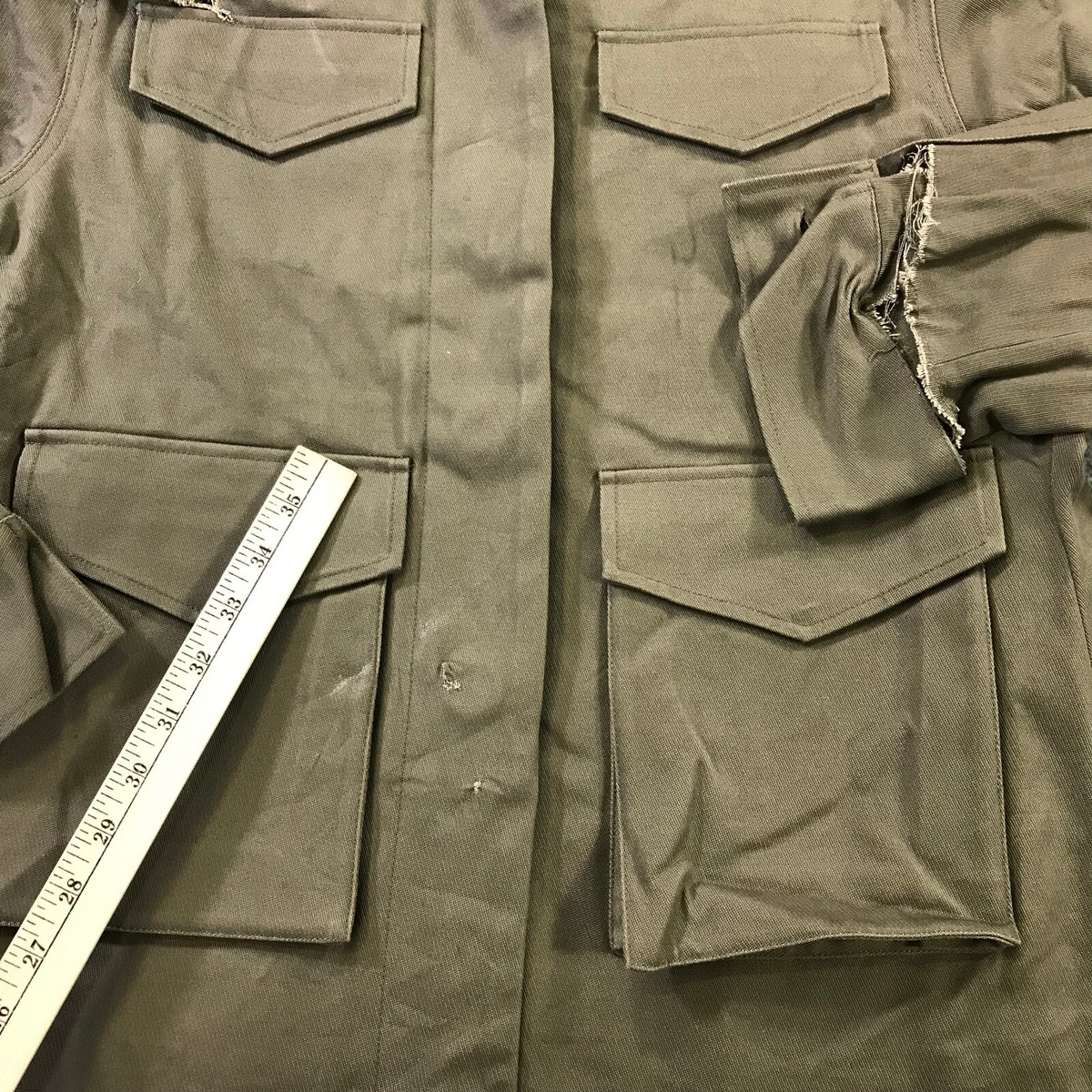 Toteme Jacket Womens 34 Org.$630 Army Jacket Khaki Green