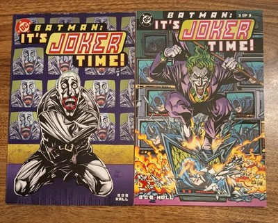 Batman: It s Joker Time 1 & 3 2000, NM Bob Hall, TPBs