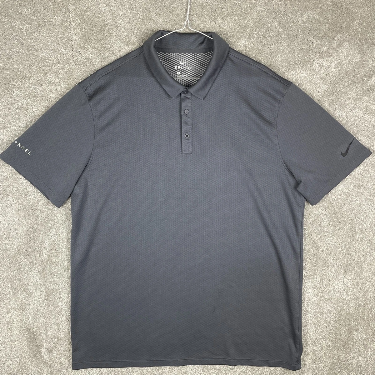 Nike dri top fit textured polo