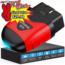 Autophix 3210 OBD2 Bluetooth Car Diagnostic Tool for IOS & Android Code Reader