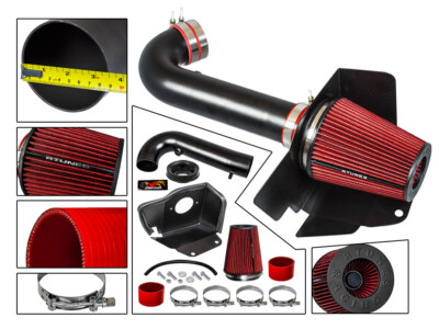 RTunes 11-19 Grand Cherokee/Durango 5.7L V8 Heat Shield Cold Air Intake +Filter