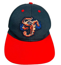 Youth Jacksonville Jumbo Shrimp Minor League Baseball Team Hat Heavy Stitch Logo
