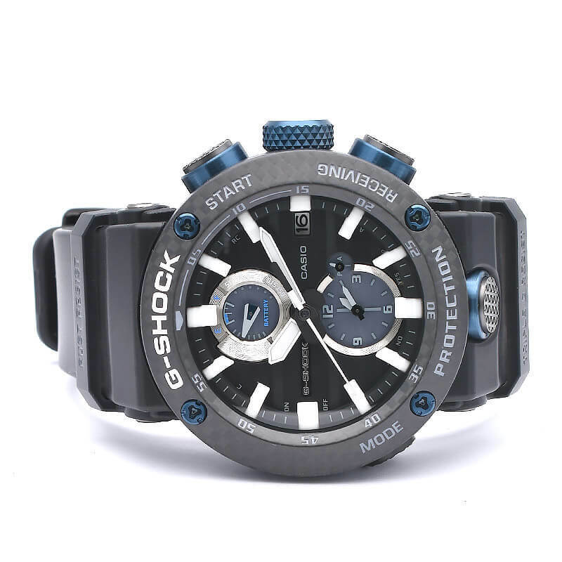 GWR-B1000-1A1 CASIO G-Shock GRAVITYMASTER Carbon Fiber Bluetooth Solar Radio