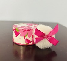 NEW Clinique Transparency 3 BLENDED FACE POWDER Hot Pink Box w/Puff .07 oz / 2 g