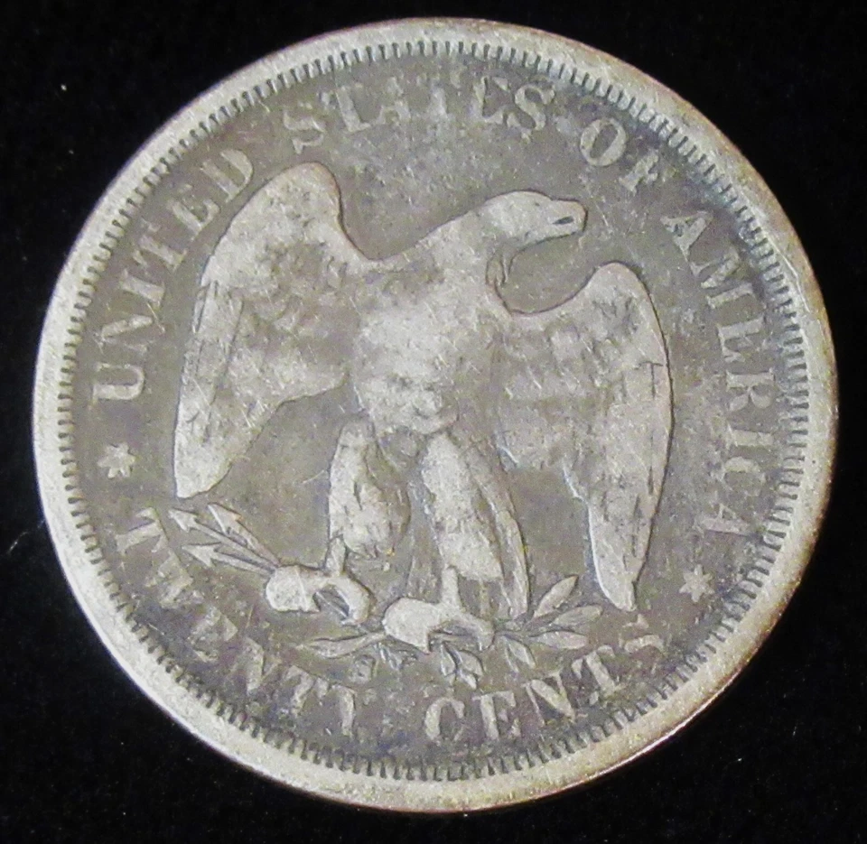 1875-S 20 Cents - Image 2 of 2