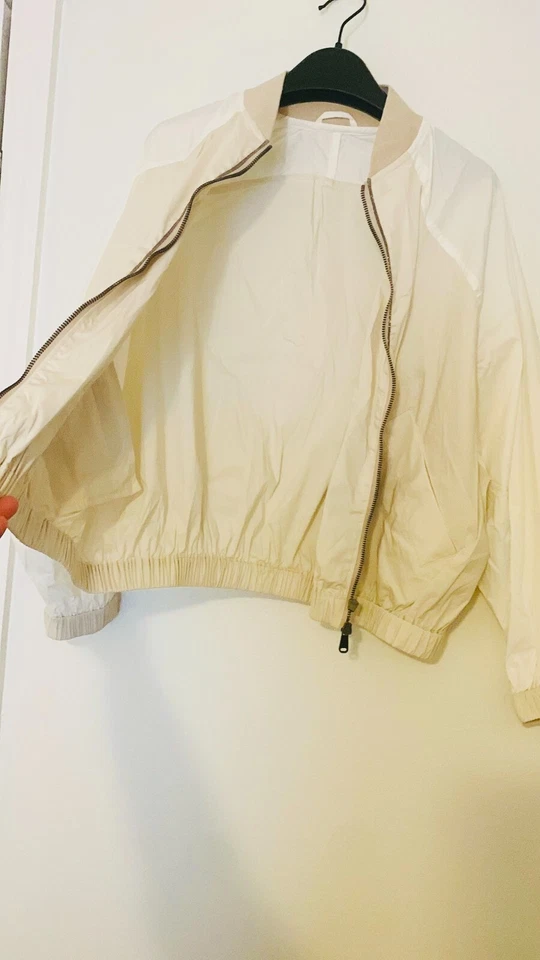 Jaqueta bombardeiro Brunello Cucinelli nova em folha com defeito - Imagem 4 de 4