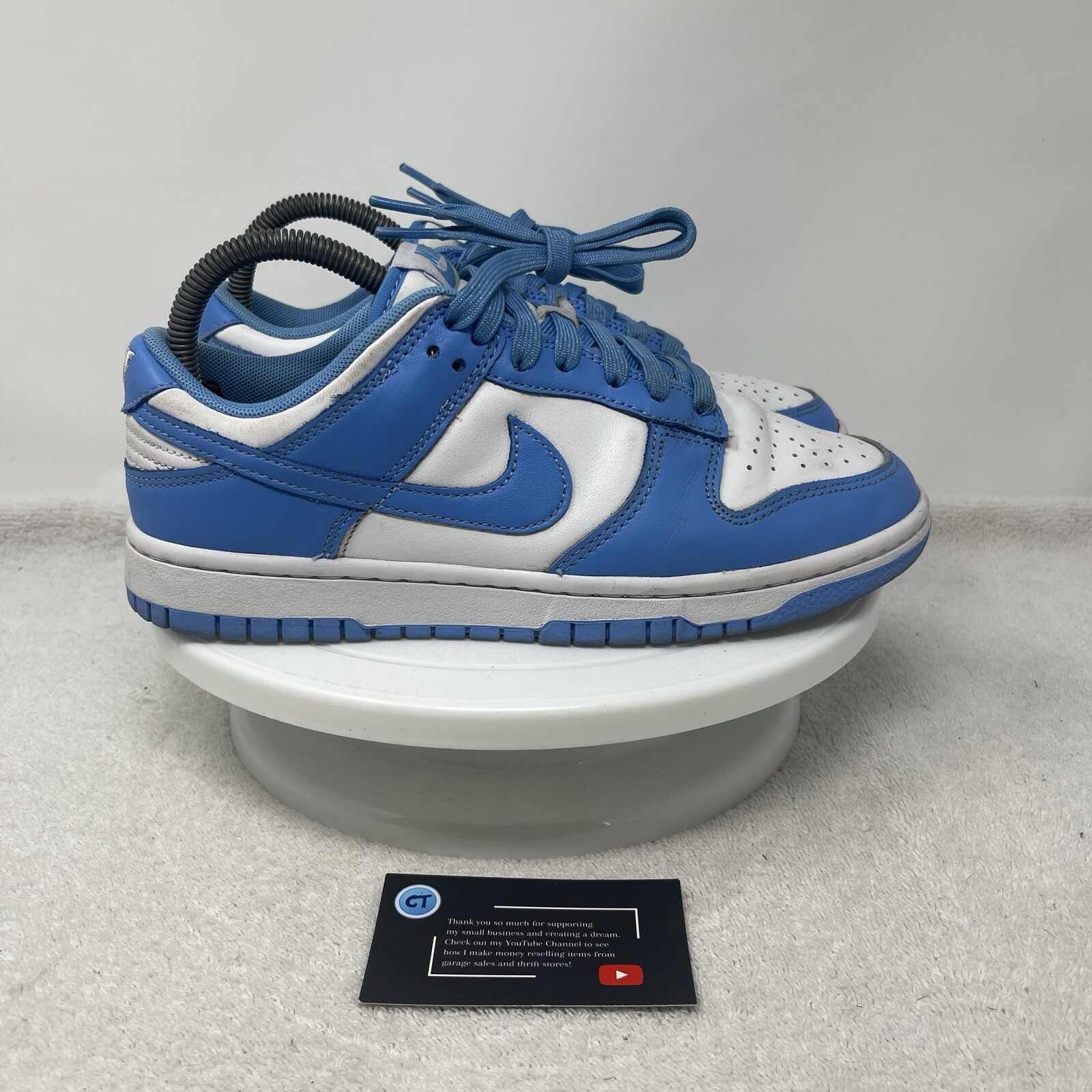 Nike Dunk Low UNC University Blue Shoes Men’s 6.5 / Womens 8 Sneakers DD1391-102
