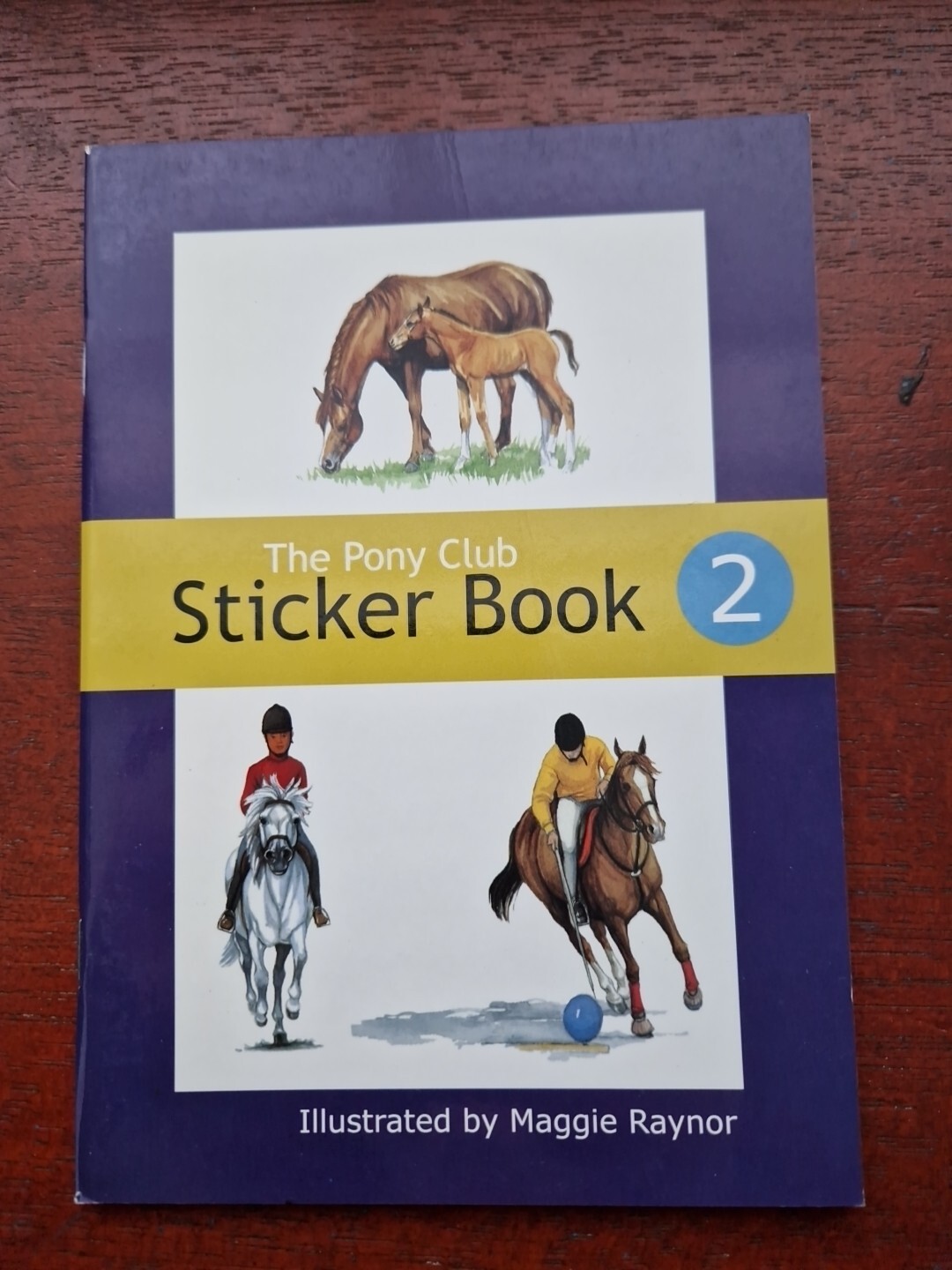 The Pony Club Sticker Book 2 Activity Book fun horses horse ponies equestrian