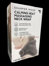 Calming Heat Neck Wrap by Sharper Image Personal Electric Neck Heating Pad with