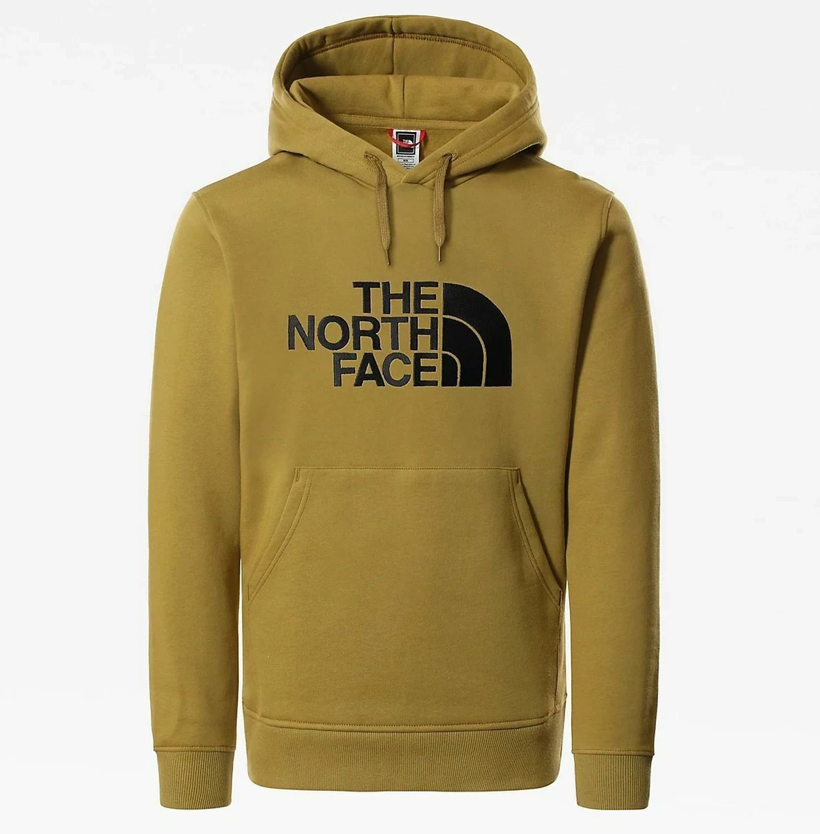 Felpa uomo inverno The North Face Drew Peak NF00AHJYY941 verde militare