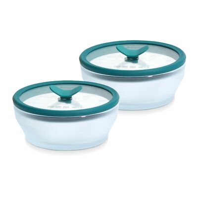 Microwave Cookware | Microwave Steamer for Cooking | Microwave Safe Mixing Bo...