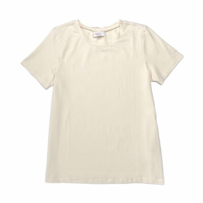 LuLaRoe 2XL ESSENTIAL T ~ Solid CREAM IVORY ~ Sizes 20-22; Tee Shirt