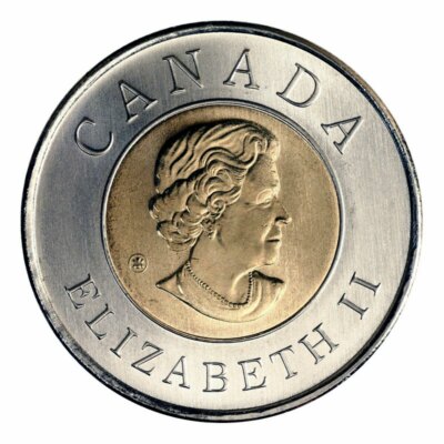 🇨🇦 Canada 2 Dollars Toonie Coin Special 400th Anniversary of