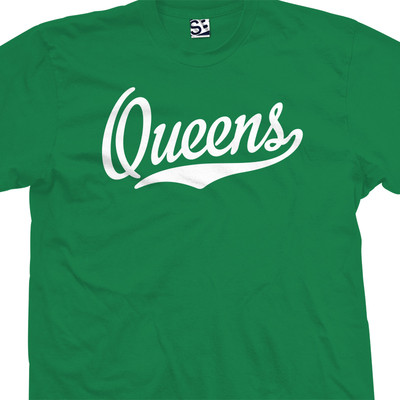 Queens Script Tail Shirt | All Star Sports Team NY Tee Unisex