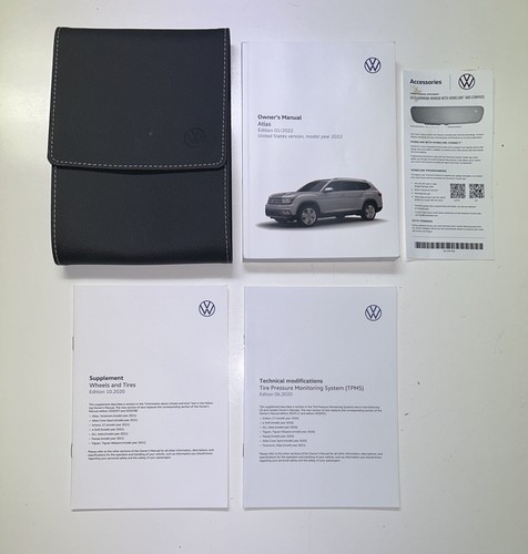 2022 VOLKSWAGEN ATLAS OWNERS MANUAL